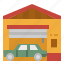 car, garage, home, parking, vehicle 