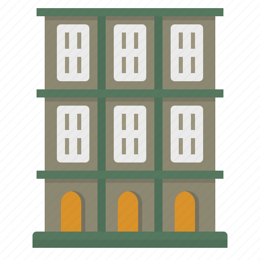 Home, house, place, terraced, townhouse icon - Download on Iconfinder