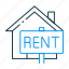 rent, house, rent house, rent signboard, for rent 