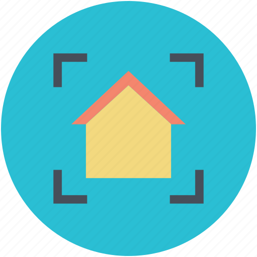 Building, focus, house, house search, mortgage concept icon - Download on Iconfinder