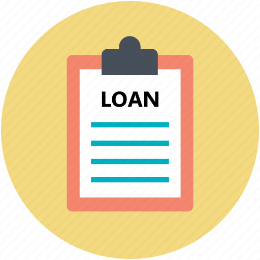 Agreement, banking, clipboard, loan contract, loan papers icon - Download on Iconfinder