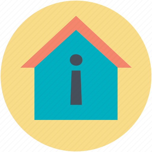 House, information point, information sign, properties info, properties information icon - Download on Iconfinder