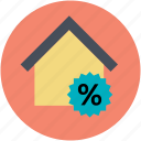 home, percentage sign, property, real estate, value 