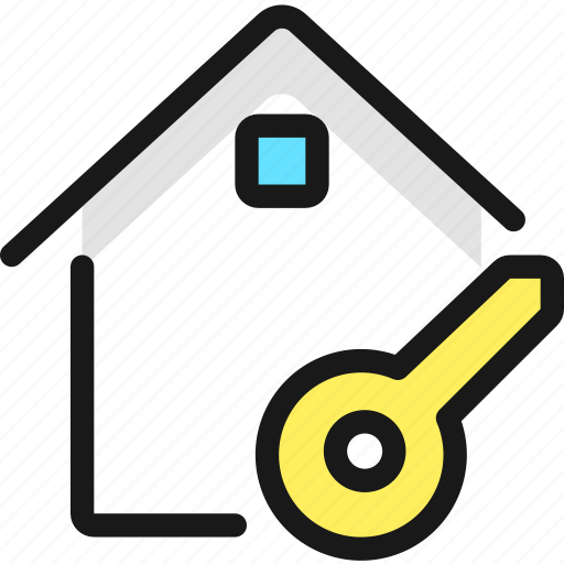 Real, estate, action, house, key icon - Download on Iconfinder