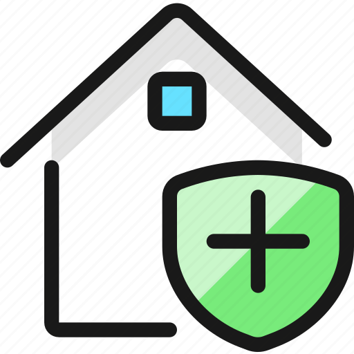 Real, estate, action, house, shield icon - Download on Iconfinder