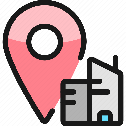 Real, estate, location, building, pin icon - Download on Iconfinder