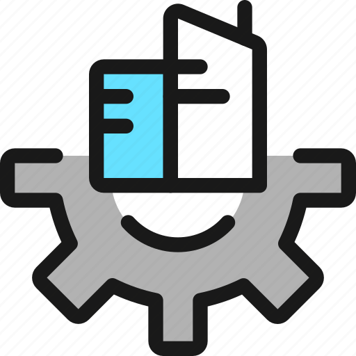 Building, real, settings, estate icon - Download on Iconfinder
