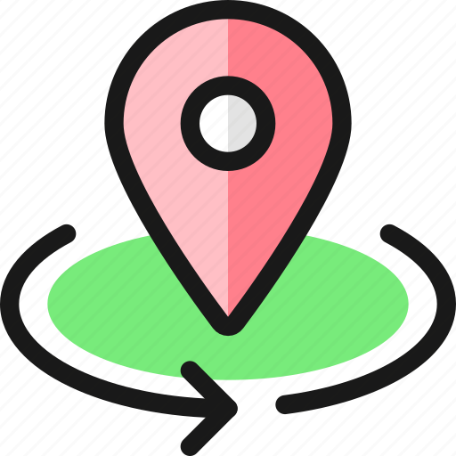 Sync, location icon - Download on Iconfinder on Iconfinder
