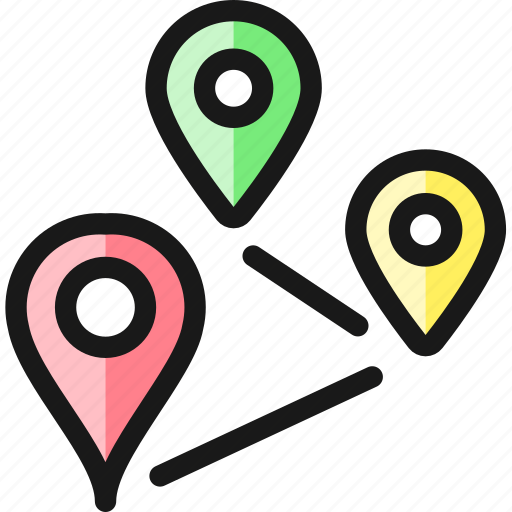 Trip, multiple, destination icon - Download on Iconfinder
