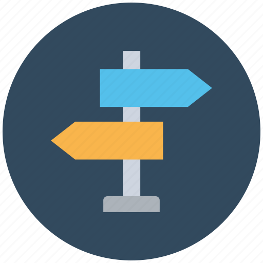 Direction post, direction sign, finger post, guidepost, signpost icon - Download on Iconfinder