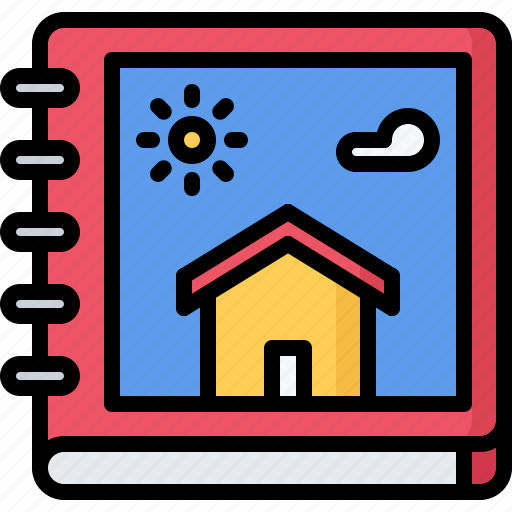 Architecture, building, catalog, estate, house, real icon - Download on Iconfinder