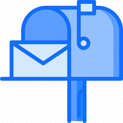 Architecture, building, estate, house, mail, mailbox, real icon - Download on Iconfinder