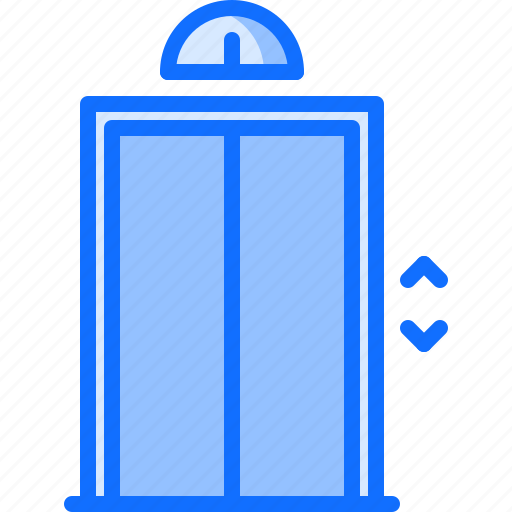 Apartment, architecture, elevator, estate, house, key, real icon - Download on Iconfinder
