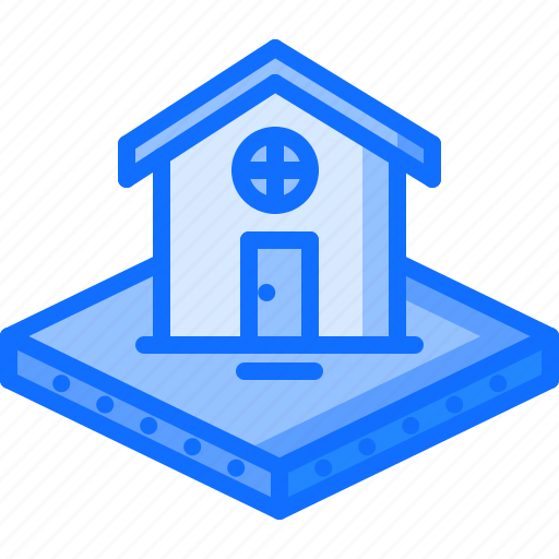 Architecture, building, estate, house, land, real, stead icon - Download on Iconfinder