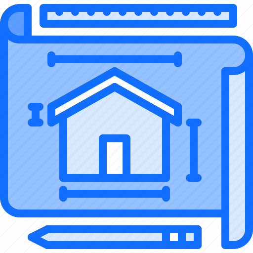 Architecture, building, estate, house, layout, plan, real icon - Download on Iconfinder
