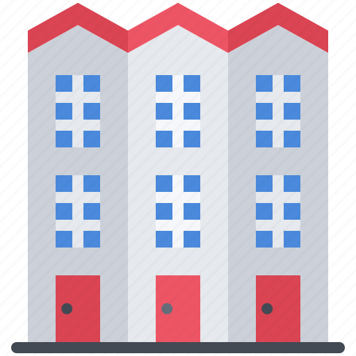 Apartment, architecture, building, estate, house, real icon - Download on Iconfinder