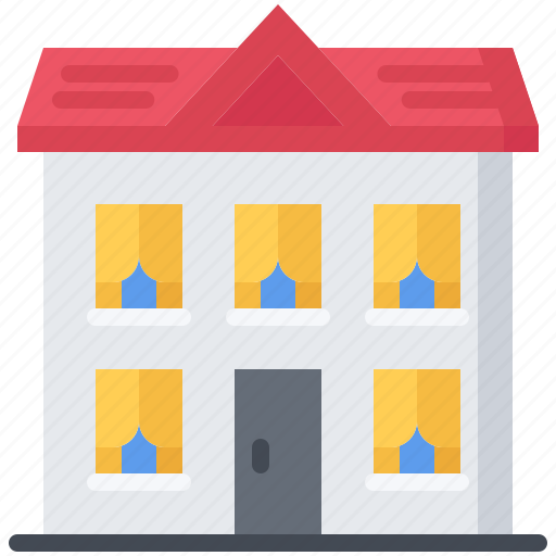 Architecture, building, estate, house, real icon - Download on Iconfinder