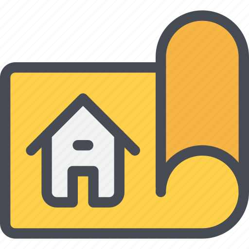 Estate, house, plan, property icon - Download on Iconfinder
