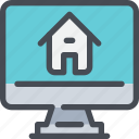 computer, estate, home, house, property, real