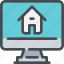 computer, estate, home, house, property, real 