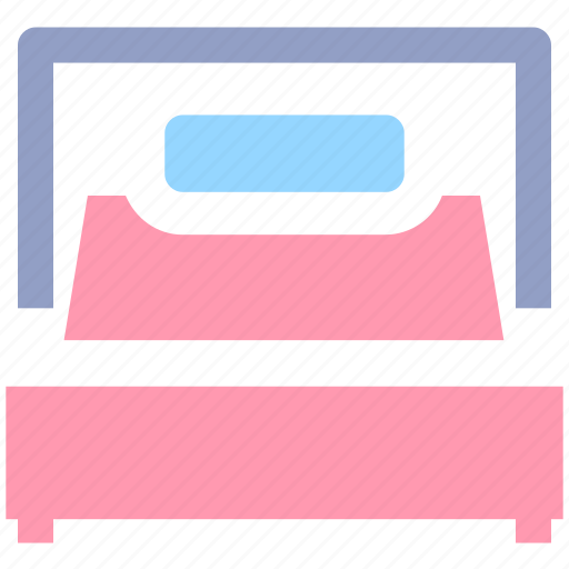 Bed, bedroom, double bed, interior, single, sleep, sleeping icon - Download on Iconfinder