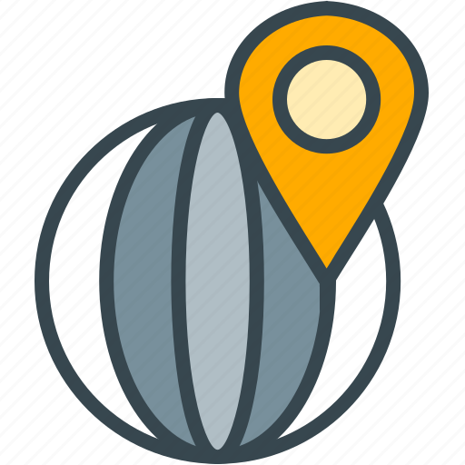 International, estate, global, globe, location, pointer, real icon - Download on Iconfinder