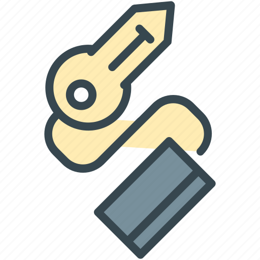 House, key, home, property, secure, security icon - Download on Iconfinder