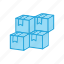 boxes, cubes, packages, products 
