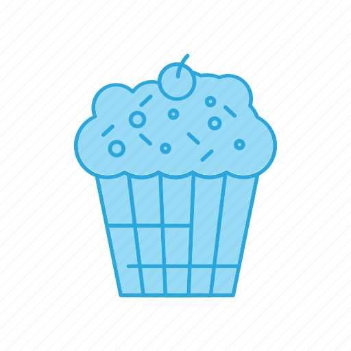 Brownie, cake, cupcake, dessert, sweets icon - Download on Iconfinder