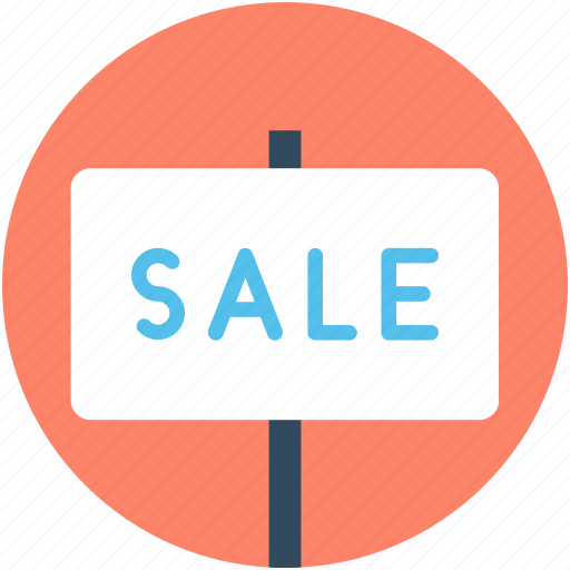 Property sign, sale, sale board, sale sign, signage icon - Download on Iconfinder