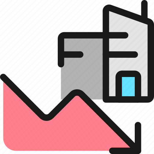 Real, estate, market, building, fall icon - Download on Iconfinder