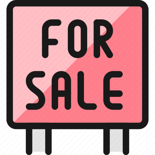 Real, estate, sign, for, sale icon - Download on Iconfinder