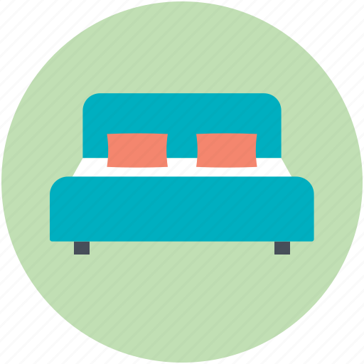 Bed, bedroom, furniture, rest, sleeping icon - Download on Iconfinder