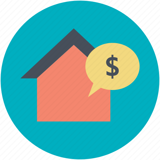 Building, dollar, house financing, mortgage, real estate icon - Download on Iconfinder