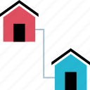 conneciton, connect, homes, houses