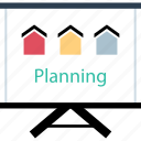 board, plan, planned, planning