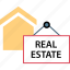 estate, real, sign 