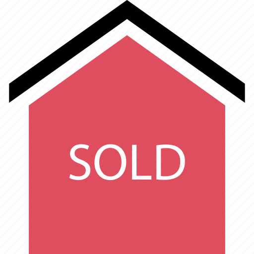 Home, market, out, sold icon - Download on Iconfinder