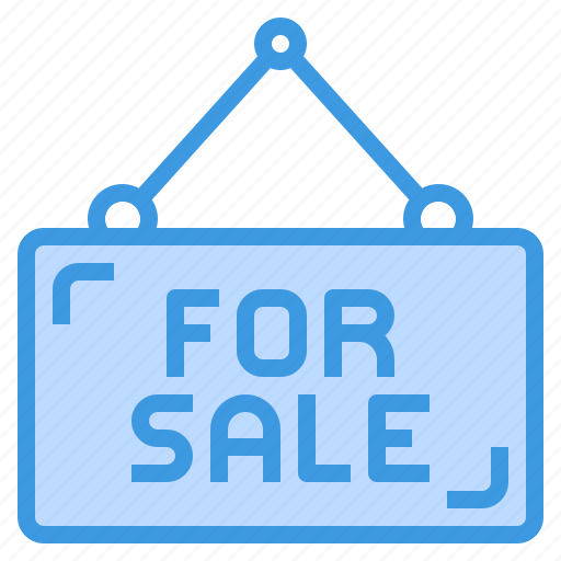 Building, estate, house, property, real, sale, sign icon - Download on Iconfinder