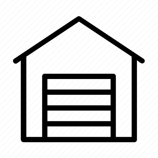Building, garage, home, house, shutter icon - Download on Iconfinder