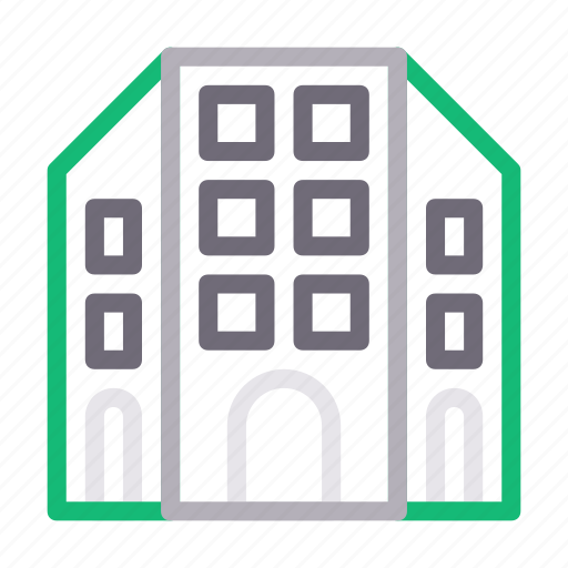Apartment, building, hotel, plaza, realestate icon - Download on Iconfinder
