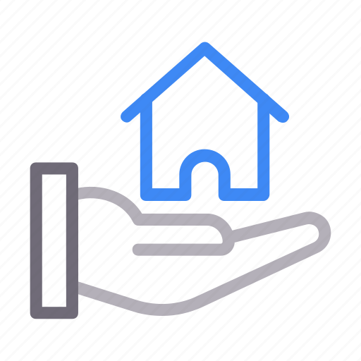 Hand, home, house, protection, secure icon - Download on Iconfinder