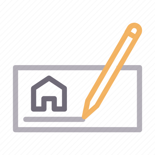 Document, edit, realestate, sign, write icon - Download on Iconfinder
