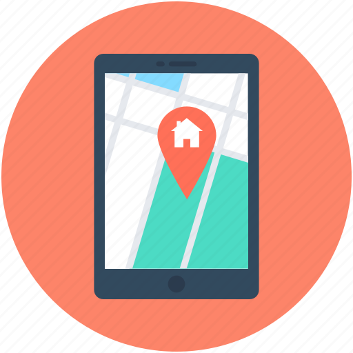 Gps, gps device, map, map device, navigation icon - Download on Iconfinder