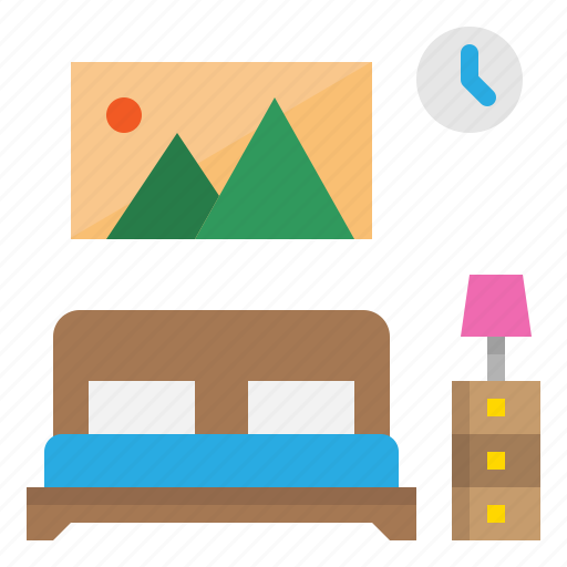 Bed, bedroom, beds, room, sleep icon - Download on Iconfinder