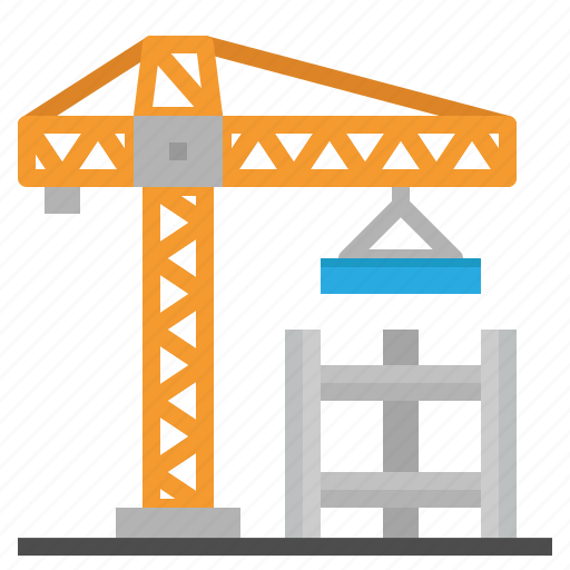 Construction, crane, estate, hook, real icon - Download on Iconfinder