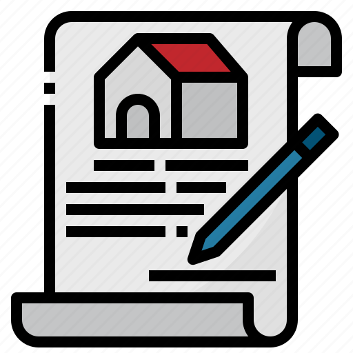 Contract, document, paper, pen, signing icon - Download on Iconfinder