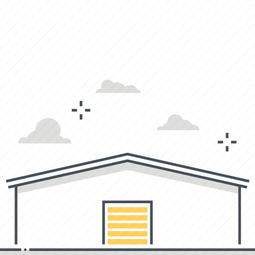 Factory, immovable, investment, property, real estate, rental, storage building icon - Download on Iconfinder