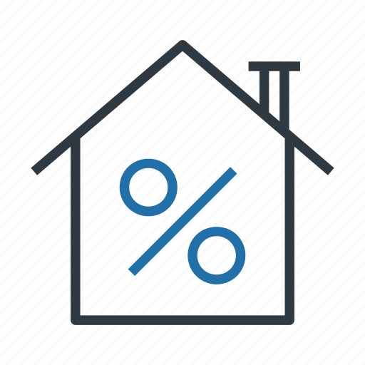 Discount, home, mortgage, price icon - Download on Iconfinder
