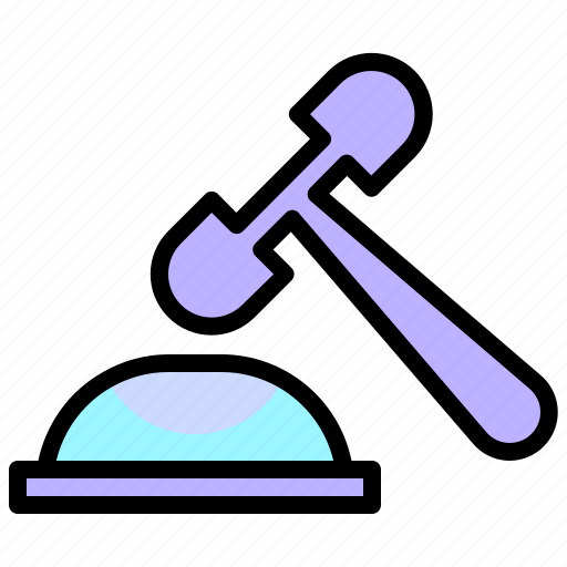 Bid, law, judge, legal, verdict, auction, hammer icon - Download on Iconfinder